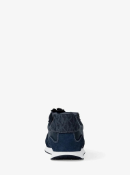 Кожанные кросовки женские Essex от Michael Kors 36,5 (6,5 US) 23,5 см Синий 1163172665