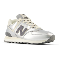 Женские кроссовки New Balance 574 40,5 (9 US) 26 см Серебристый 1163297472
