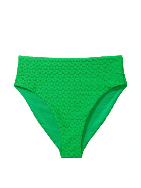 Раздельный купальник Victoria's Secret топ-бюст Push-Up и плавки бикини 1159842092 (Зеленый 34A/S)