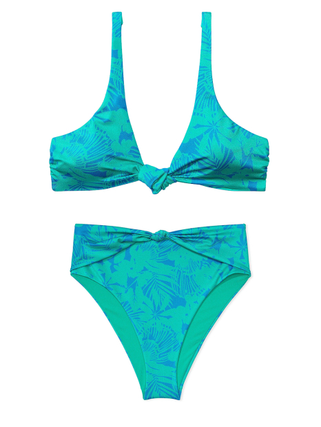 Раздельный купальник Victoria's Secret топ и плавки чики 1159852169 (Бирюзовый S)