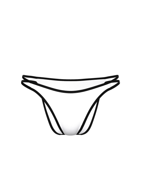 Роздільний купальник Victoria's Secret топ та плавки чики 1159855847 (Білий M)