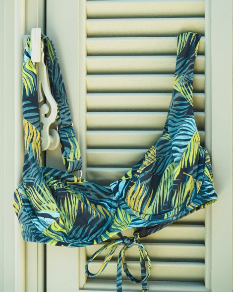 Раздельный купальник Victoria's Secret топ и плавки бразильяны 1159856641 (Разные цвета 32C/S)