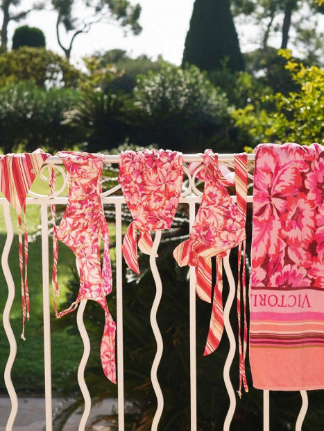 Роздільний купальник Victoria's Secret топ та плавки чики 1159857791 (Різні кольори XL)