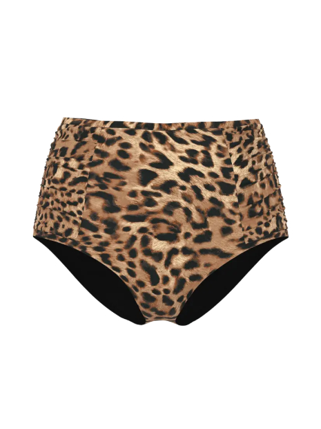 Роздільний купальник Victoria's Secret топ та плавки бікіні 1159859509 (Леопардовий 32B/XS)