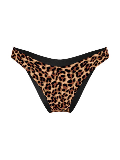 Роздільний купальник Victoria's Secret топ та плавки бразіліану 1159859537 (Леопардовий 34C/M)