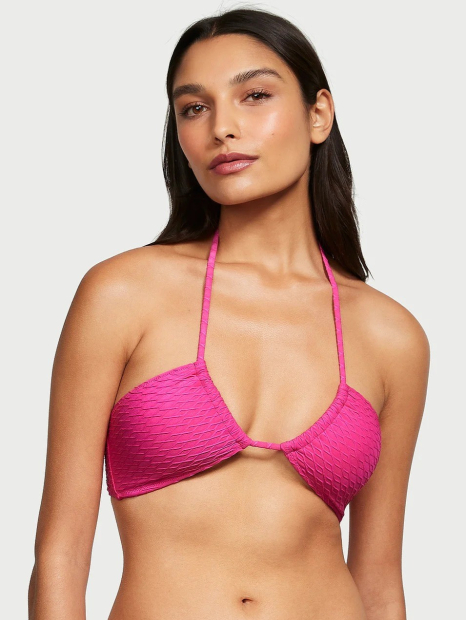 Роздільний купальник Victoria's Secret топ та плавки бразилії 1159859727 (Рожевий S)