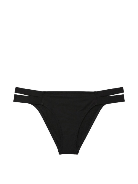 Женский раздельный купальник Victoria's Secret топ Push-up и плавки бразильяны 1159862074 (Черный 34C/M)