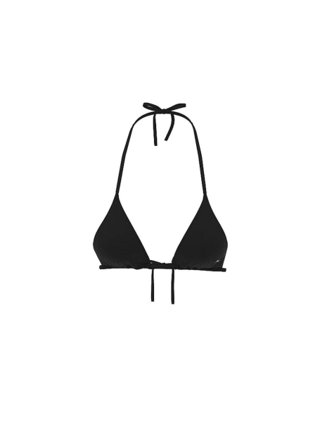Роздільний купальник з блиском Victoria's Secret Pink топ та плавки чики 1162363192 (Чорний M)