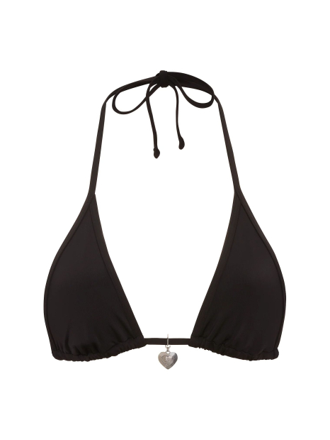 Раздельный купальник Victoria's Secret Pink топ и плавки бикини 1163288196 (Черный M)