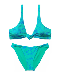 Раздельный купальник Victoria's Secret топ и плавки бикини 1159838716 (Бирюзовый XXL)