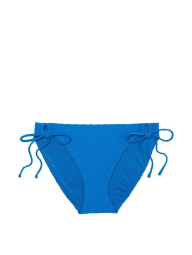Раздельный купальник Victoria's Secret топ-бюст Push-Up и плавки бикини на завязках 1159841269 (Синий XL)