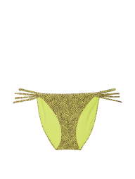 Женский раздельный купальник Victoria's Secret бандо и плавки бикини 1159847666 (Салатовый M)