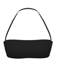 Раздельный купальник Victoria's Secret Pink топ бандо и плавки чики 1159849790 (Черный XL)