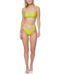 Раздельный купальник Tommy Hilfiger топ и плавки чики 1159851669 (Салатовый XXL)