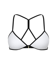 Роздільний купальник Victoria's Secret топ та плавки чики 1159855847 (Білий M)