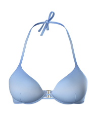 Роздільний купальник Victoria's Secret топ Push-Up та плавки бікіні 1159857634 (Блакитний 32C/S)