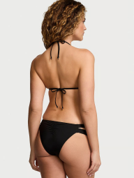 Роздільний купальник Victoria's Secret топ та плавки бразилії 1159857636 (Чорний XXL)