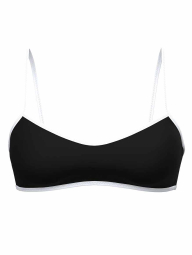 Раздельный купальник Victoria's Secret топ и плавки чики 1160285547 (Черный XXL)