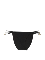 Роздільний купальник Victoria's Secret бандо та плавки бікіні 1160857075 (Чорний XXL)