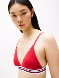 Раздельный купальник Tommy Hilfiger бюст триангл и трусики бикини 1161065617 (Красный L)
