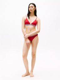 Раздельный купальник Tommy Hilfiger бюст триангл и трусики бикини 1161065617 (Красный L)