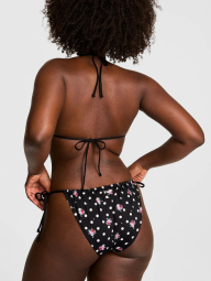 Раздельный двусторонний купальник Victoria's Secret Pink топ и плавки чики 1162672109 (Черный/Белый XL)