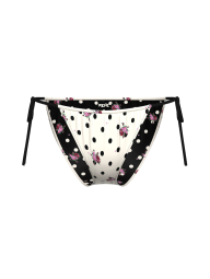 Раздельный двусторонний купальник Victoria's Secret Pink топ и плавки чики 1162672109 (Черный/Белый XL)