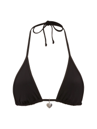 Раздельный купальник Victoria's Secret Pink топ и плавки бикини 1163288196 (Черный M)
