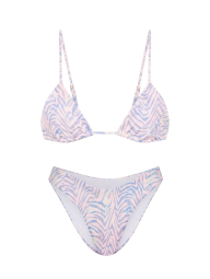 Раздельный купальник Victoria's Secret топ и плавки бикини 1163402036 (Розовый/Синий XXL)