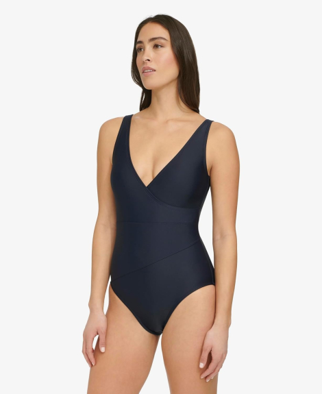 Сдельный купальник Tommy Hilfiger 1159838926 (Синий 6)