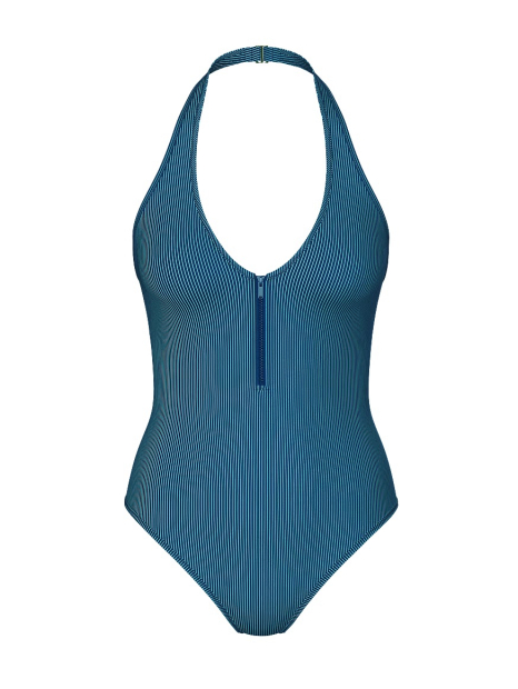 Сдельный купальник Victoria's Secret 1159853625 (Синий L)