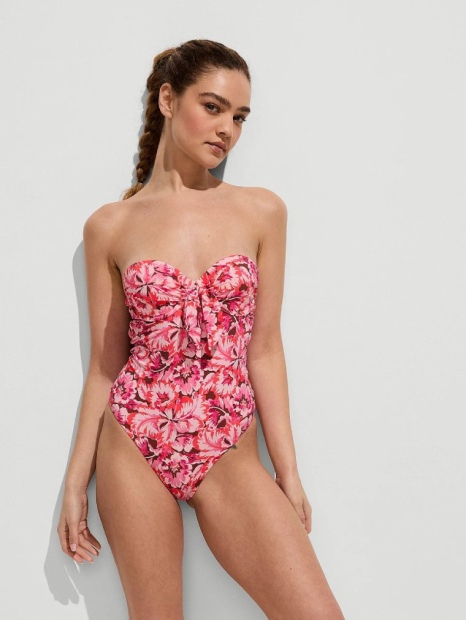 Сдельный купальник c легким Push-up Victoria's Secret 1159865141 (Розовый L)