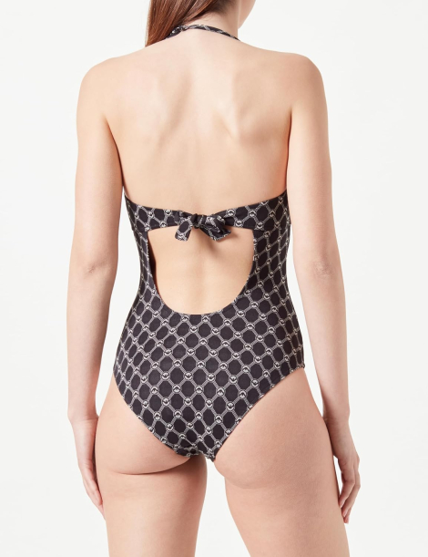 Сдельный купальник Emporio Armani с принтом 1162314895 (Черный L)