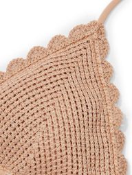 Купальник Victoria's Secret монокіні з в'язаної тканини 1159857606 (Бежевий XL)