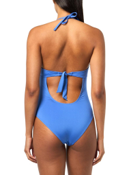 Сдельный купальник Emporio Armani с логотипом 1159859055 (Синий L)