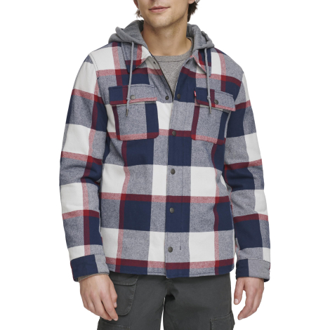 Чоловіча куртка-сорочка Levi's утеплена на хутрі 1159842015 (Різні кольори M)