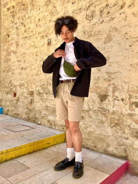 Куртка-сорочка Uniqlo на гудзиках 1159844094 (Чорний M)