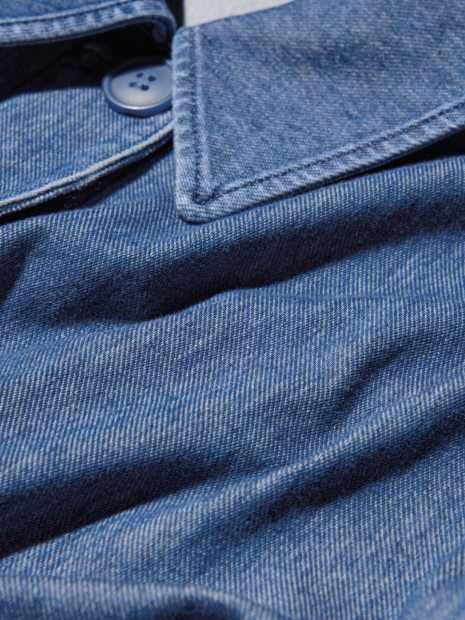 Куртка-рубашка Uniqlo на пуговицах 1159849446 (Синий S)