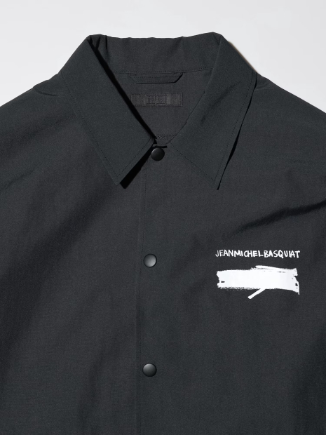 Куртка-рубашка Jean-Michel Basquiat UT от UNIQLO на кнопках 1159849529 (Черный M)