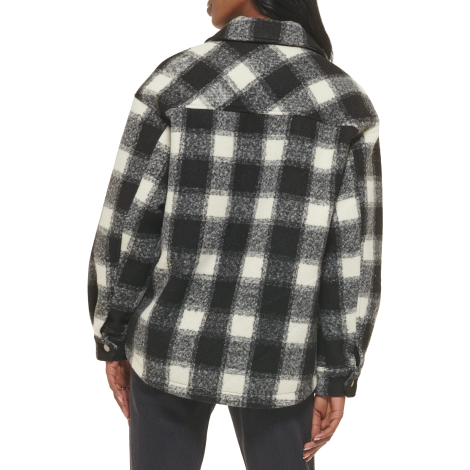Жіноча куртка-сорочка Levi's 1159850662 (Чорний/Білий XXL)