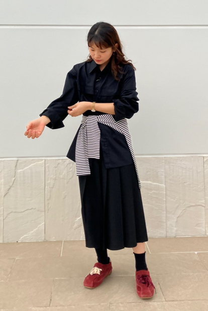 Легка куртка-сорочка Uniqlo на гудзиках 1159851131 (Чорний L)