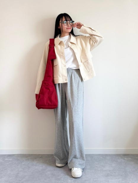 Куртка-сорочка Uniqlo на гудзиках 1159851135 (Молочний XXL)