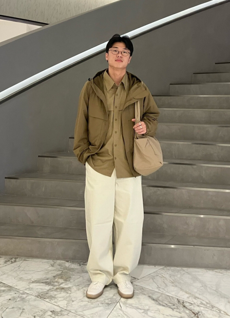 Легка куртка-сорочка Uniqlo на гудзиках 1159852473 (Коричневий XL)