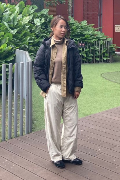 Легка куртка-сорочка Uniqlo на гудзиках 1159852473 (Коричневий XL)