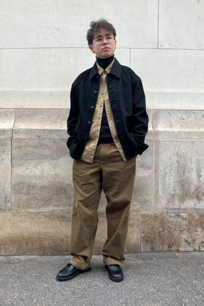 Легка куртка-сорочка Uniqlo на гудзиках 1159852473 (Коричневий XL)