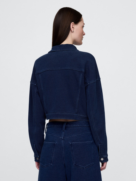 Жіноча куртка-сорочка Gap 1159854868 (Синій S)