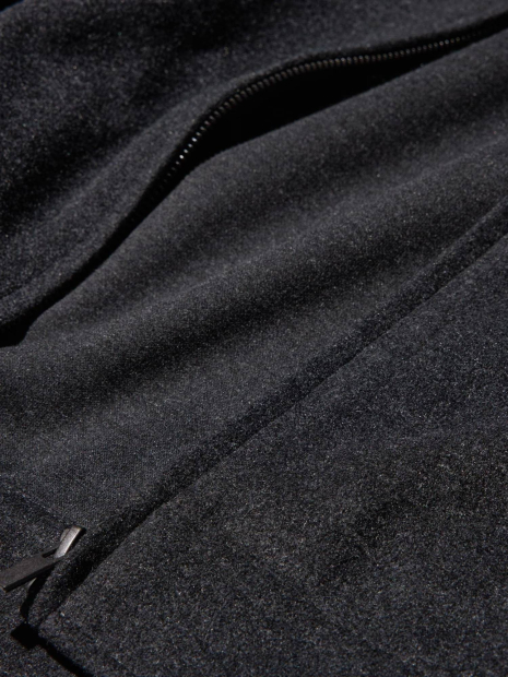 Куртка-сорочка оверсайз UNIQLO на блискавці 1159855090 (Сірий L)