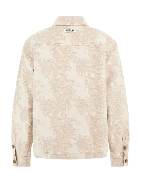 Мужская куртка-рубашка GUESS 1159859640 (Бежевый XL)