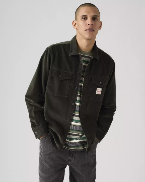 Мужская куртка-рубашка Levi's 1159862918 (Зеленый M)