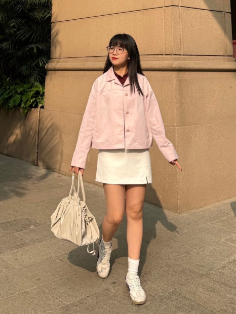 Куртка-рубашка Uniqlo 1160006277 (Розовый XL)